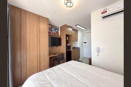 Studio para alugar com 28m², 1 quarto e sem vagaSala / Quarto
