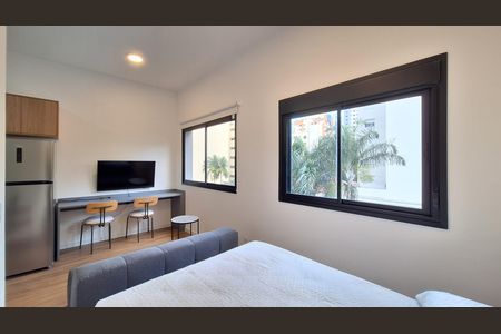 Studio para alugar com 24m², 1 quarto e sem vaga Studio para alugar com 24m², 1 quarto e sem vagaSala/Quarto
