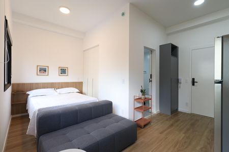 Studio para alugar com 24m², 1 quarto e sem vagaSala/Quarto 