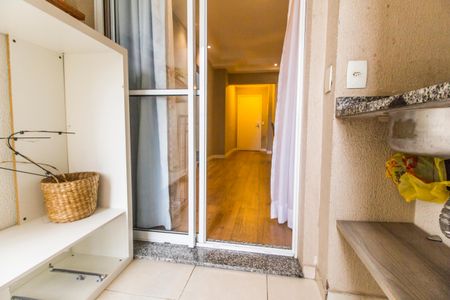 Varanda gourmet de apartamento à venda com 2 quartos, 74m² em Jardim Tupanci, Barueri