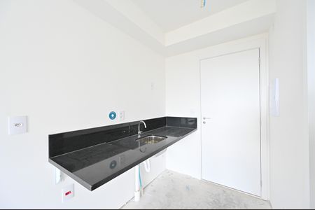 Studio à venda com 26m², 1 quarto e sem vagaCozinha