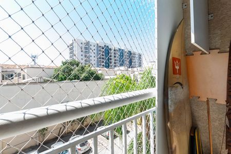 Varanda da Sala de apartamento para alugar com 2 quartos, 46m² em Imperial de São Cristóvão, Rio de Janeiro