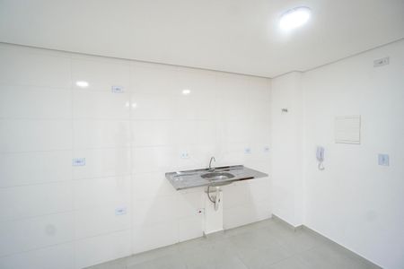 Cozinha de kitnet/studio à venda com 1 quarto, 27m² em Vila Carrão, São Paulo