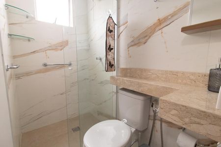 Apartamento para alugar com 59m², 3 quartos e 1 vaga Apartamento para alugar com 59m², 3 quartos e 1 vagaBanheiro da Suíte