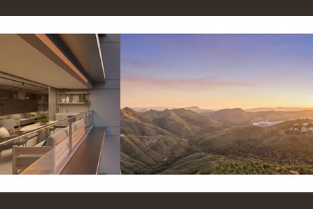 Apartamento à venda com 2 quartos, 103m² em Vila da Serra, Nova Lima