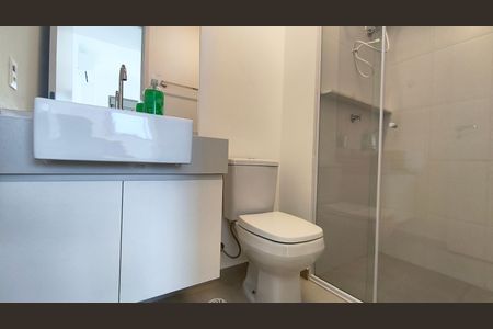 Studio para alugar com 23m², 1 quarto e sem vaga Studio para alugar com 23m², 1 quarto e sem vagaBanheiro