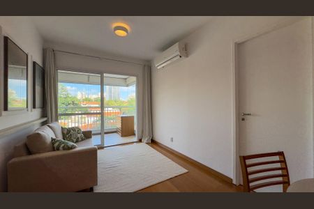 Sala de apartamento para alugar com 1 quarto, 49m² em Vila Cordeiro, São Paulo
