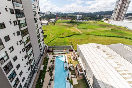 Vista da Sala de apartamento para alugar com 3 quartos, 75m² em Tamboré, Barueri