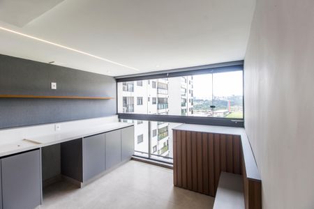 Sala de apartamento para alugar com 3 quartos, 75m² em Tamboré, Barueri