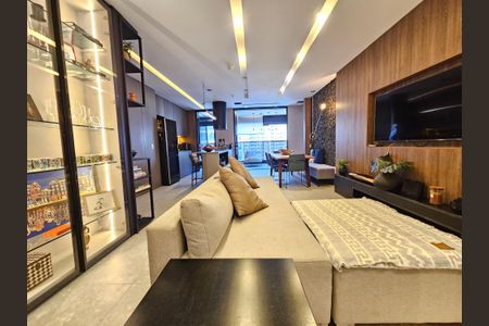 Sala de apartamento à venda com 2 quartos, 105m² em Jardim das Acacias, São Paulo