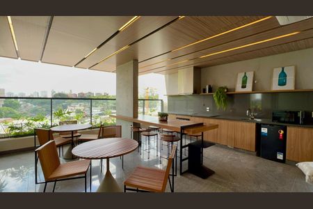 Apartamento à venda com 67m², 2 quartos e 1 vagaÁrea gourmet