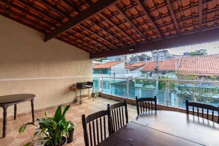 varanda de casa à venda com 4 quartos, 206m² em Conj Res Morro Farol, Osasco