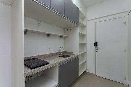 Studio para alugar com 30m², 1 quarto e sem vagaCozinha Americana