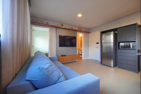 Sala de apartamento para alugar com 2 quartos, 62m² em João Paulo, Florianópolis