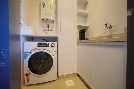 Área de Serviço de apartamento para alugar com 2 quartos, 62m² em João Paulo, Florianópolis