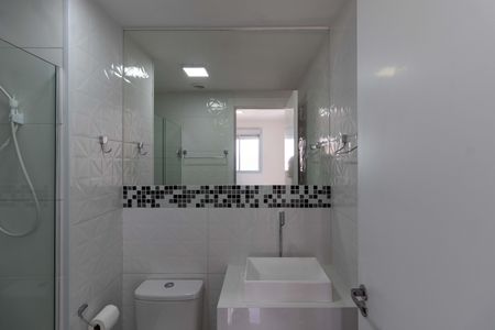 Apartamento para alugar com 28m², 1 quarto e sem vagaBanheiro da Suíte