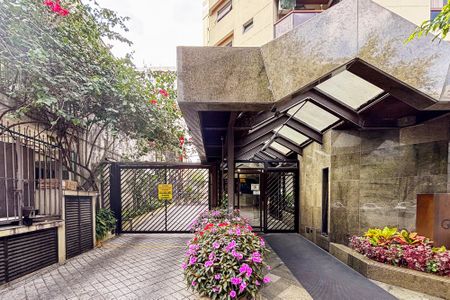 Studio para alugar com 50m², 2 quartos e 1 vagafachada do predio