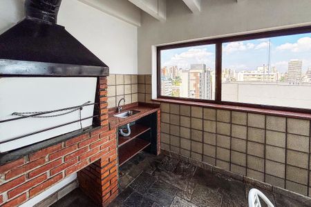 Studio para alugar com 50m², 2 quartos e 1 vagachurrasqueira