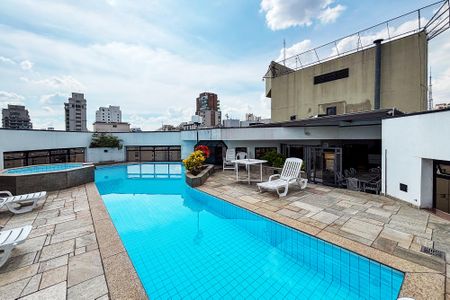 Studio para alugar com 50m², 2 quartos e 1 vagapiscina