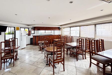 Studio para alugar com 50m², 2 quartos e 1 vagasala de festa