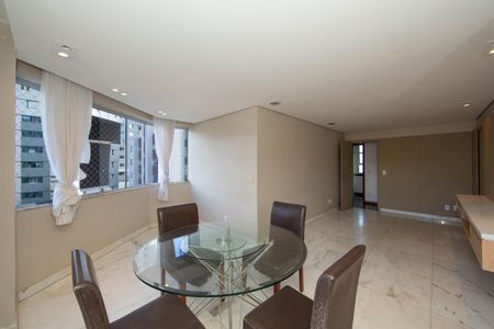 SALA de apartamento à venda com 3 quartos, 95m² em Serra, Belo Horizonte