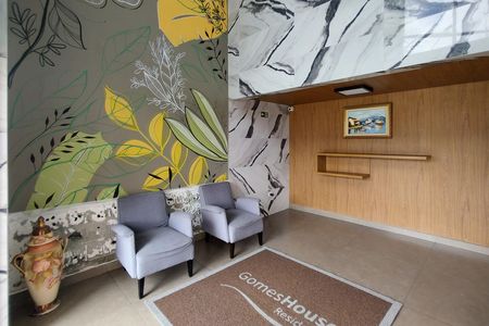 Apartamento para alugar com 77m², 2 quartos e 1 vagaHall de entrada