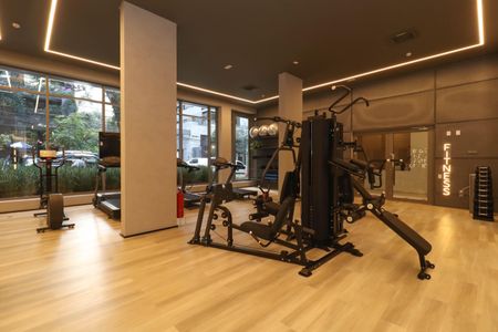 Studio para alugar com 30m², 1 quarto e sem vagaAcademia