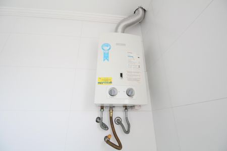 Apartamento para alugar com 48m², 1 quarto e 1 vagaAquecedor