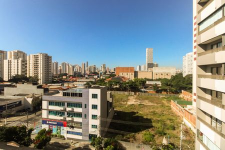 Varanda - Vista  de kitnet/studio para alugar com 1 quarto, 23m² em Tatuapé, São Paulo