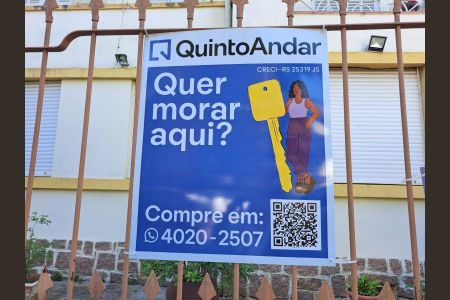 Apartamento à venda com 70m², 3 quartos e sem vagaPlaca na Fachada