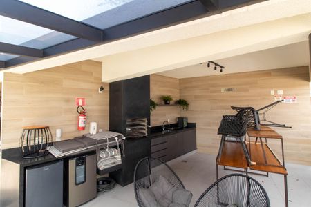 Casa de condomínio à venda com 130m², 2 quartos e 2 vagasÁREA COMUM - CHURRASQUEIRA