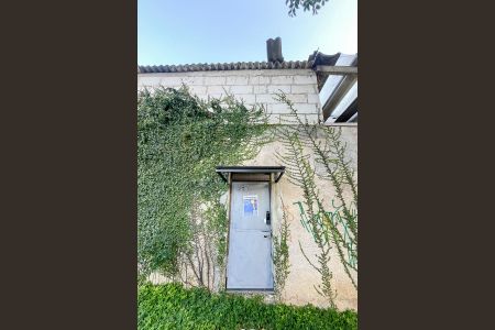 Studio para alugar com 26m², 1 quarto e sem vagaFachada + plaquinha