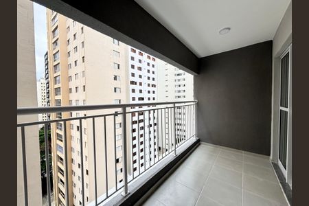 Varanda de apartamento à venda com 2 quartos, 42m² em Brooklin, São Paulo