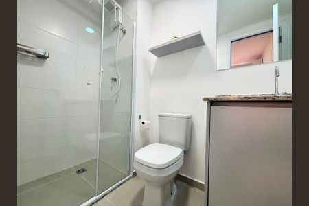 Apartamento para alugar com 24m², 1 quarto e sem vaga Apartamento para alugar com 24m², 1 quarto e sem vagaBanheiro da Suíte