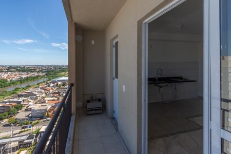 Varanda  de apartamento para alugar com 2 quartos, 60m² em Jardim Nova Alvorada, Hortolândia