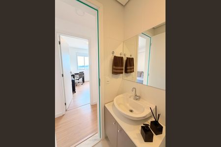 Apartamento à venda com 64m², 2 quartos e 1 vagaBanheiro Social
