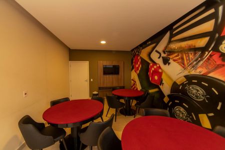 Studio à venda com 26m², 1 quarto e 1 vagaSalão de jogos