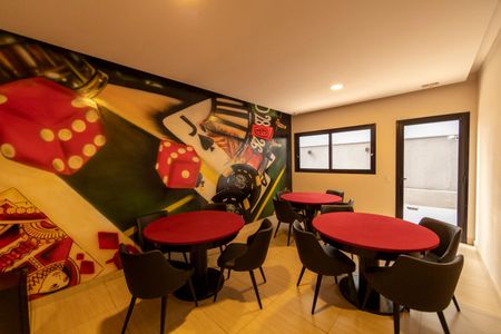 Studio à venda com 26m², 1 quarto e 1 vagaSala de Jogos
