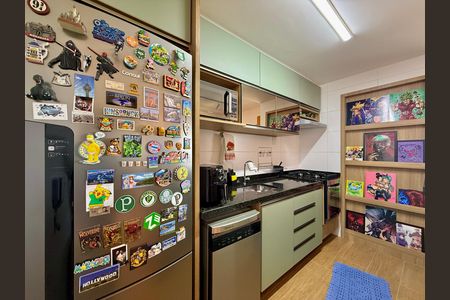 Apartamento à venda com 64m², 2 quartos e 1 vagaCozinha 