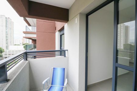 Varanda de apartamento para alugar com 1 quarto, 36m² em Jardim Santo Amaro, São Paulo