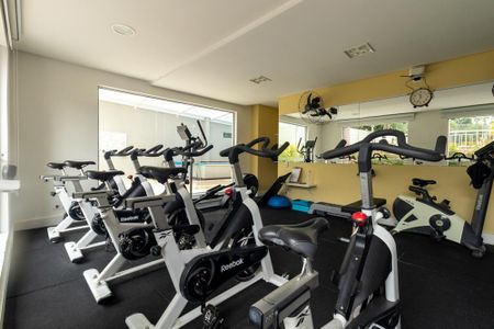 Apartamento para alugar com 112m², 1 quarto e 2 vagas Apartamento para alugar com 112m², 1 quarto e 2 vagasÁrea comum - Academia