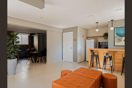 Apartamento à venda com 43m², 2 quartos e sem vaga Apartamento à venda com 43m², 2 quartos e sem vagaSalão de festas