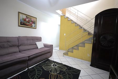 Sala de casa à venda com 3 quartos, 173m² em Jardim Ocara, Santo André