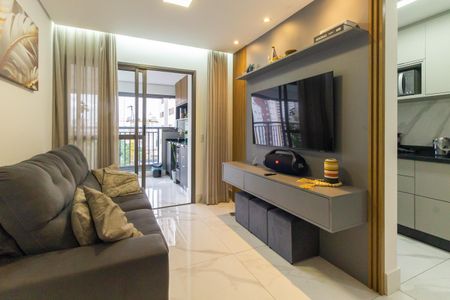 Sala de apartamento para alugar com 2 quartos, 68m² em Vila Zilda, São Paulo