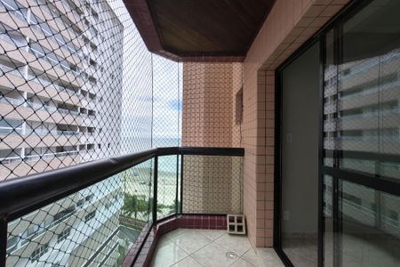 Sacada  de apartamento para alugar com 2 quartos, 104m² em Vila Caiçara, Praia Grande