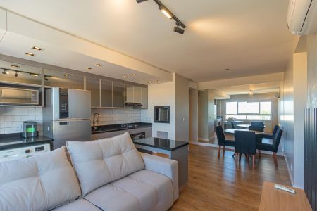 Sala/Cozinha de apartamento para alugar com 2 quartos, 54m² em Centro, Canoas