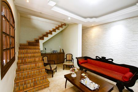 Sala casa 1 de casa à venda com 4 quartos, 360m² em Jardim América, Belo Horizonte