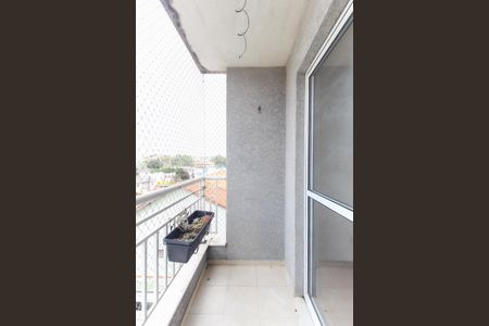 Varanda da Sala de apartamento para alugar com 2 quartos, 50m² em Vila Taquari, São Paulo