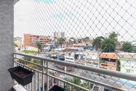 Varanda da Sala de apartamento para alugar com 2 quartos, 50m² em Vila Taquari, São Paulo