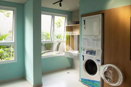 Apartamento para alugar com 36m², 2 quartos e sem vaga Apartamento para alugar com 36m², 2 quartos e sem vagaÁrea comum - Lavanderia